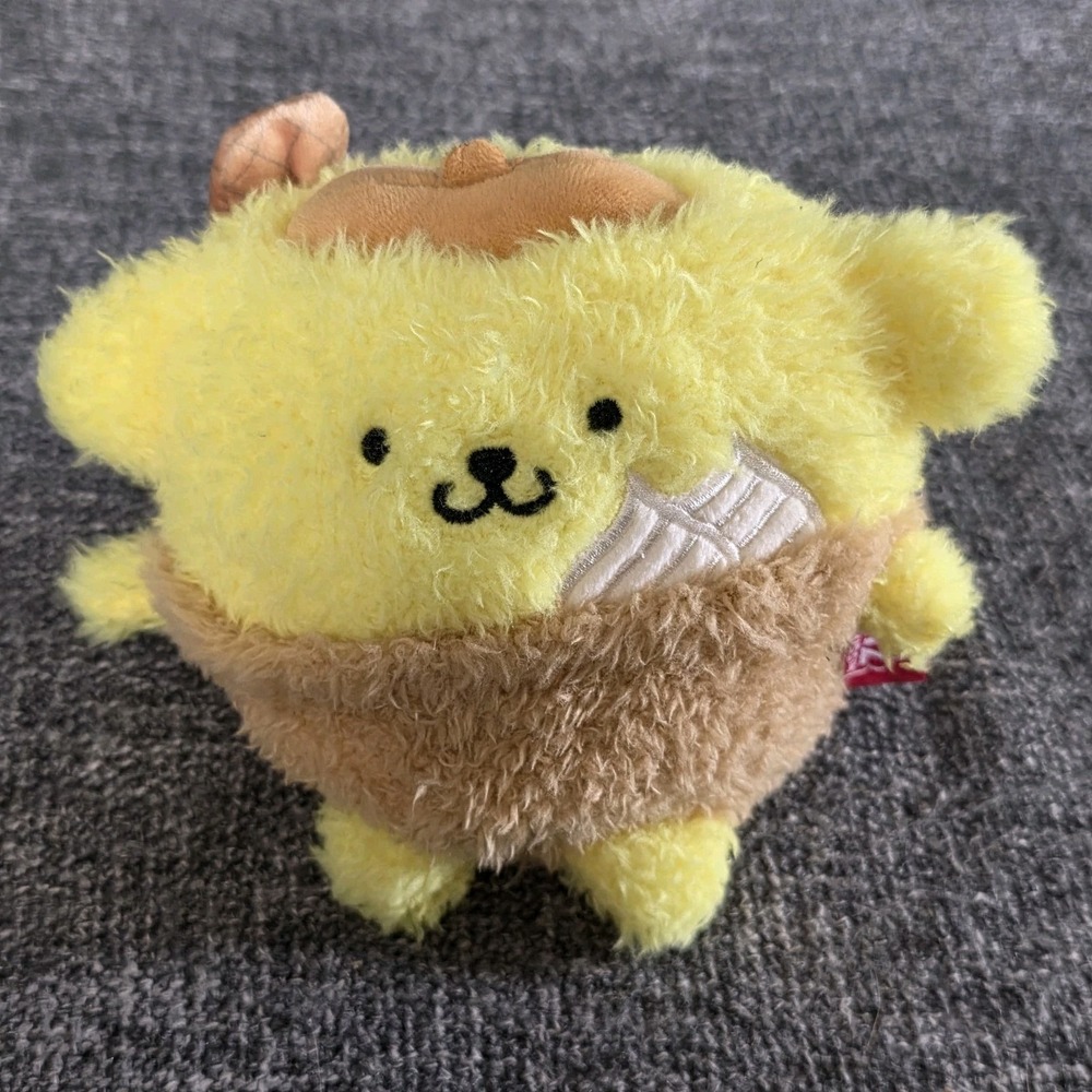 BumBumz Sanrio Hello Kitty Food Truck Pompompurin Ice Cream Plush 4.5 Inch